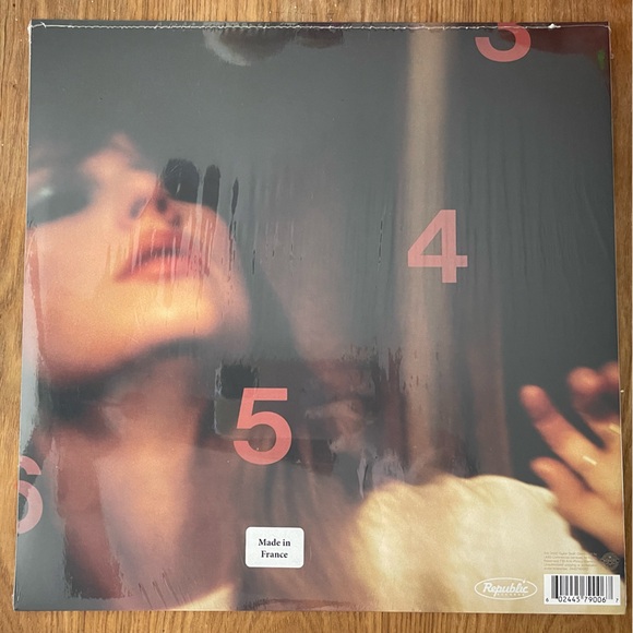 Taylor Swift Midnights Vinyl Record Sealed - Blood Moon Marbled Disc - Picture 2 of 2